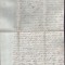 A3067N Semnătura și sigiliul nobiliar al contelui Esterh&aacute;zi J&aacute;nos, 1837, pe un contract, Maramureș