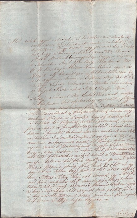 A3067N Semnătura și sigiliul nobiliar al contelui Esterh&aacute;zi J&aacute;nos, 1837, pe un contract, Maramureș