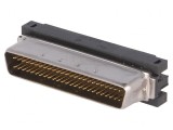 Conector PIN 50 Ecranat pentru Cablu-Bandă Mufă Tată, TE Connectivity