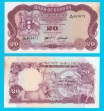 Uganda (p#3) 20 Shillings 1966 &#039;1966 Series&#039; serie: A/24 463872