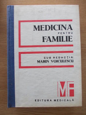 MEDICINA PENTRU FAMILIE-MARIN VOICULESCU-CARTONATA-r3b foto