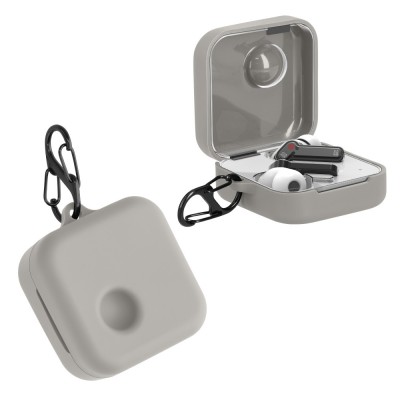 Husa pentru casti Nothing Nothing Ear (1), Kwmobile, Gri, Silicon, 56227.22 foto