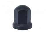Capace Piulițe Negre 32mm, Set 10 Bucăți, Protectie Roti Camioane, Semiremorci, Remorci, Excavatoare, Utilaje Agricole