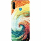 Husa silicon pentru Huawei P30 Lite, Big Wave Painting