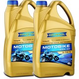 Pachet 8L Ulei Moto Ravenol Motobike V-Twin 20W50 Fullsynth - BMW, Harley Davidson, Honda, Indian, Moto Guzzi, Suzuki, Triumph, Victory