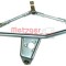 Ansamblu stergatoare parbriz PEUGEOT 206 SW (2E/K) (2002 - 2016) METZGER 2190077