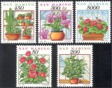San Marino 1992 - Flori, serie neuzata
