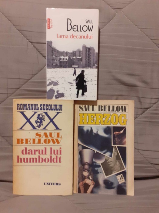 IARNA DECANULUI/HERZOG/DARUL LUI HUMBOLT-SAUL BELLOW (3 VOL)