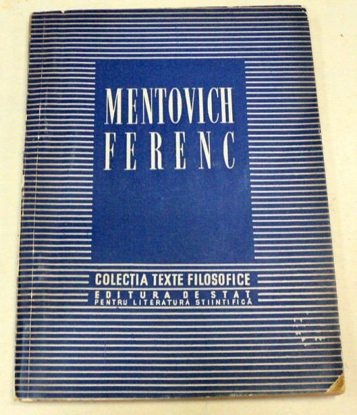 MENTOVICH FERENC 1954