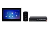 Kit videointerfon IP Dahua Eco Series, 1MP, 7 inch, IC card, Comunicare bidirectionala, PoE, MicroSD, KTP03 SafetyGuard Surveillance
