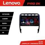Navigatie Android Lenovo QLED 2K 4+64 pentru Porsche Cayenne 2002-2011