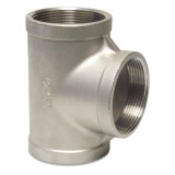 Teu Inox Filetat 1 1/2&quot;, Racord Teava Inox V4A, 90 Grade
