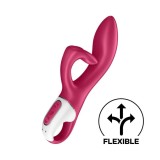 Vibrator Special Embrace Me, Bordo, 22 cm, Satisfyer