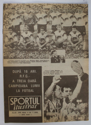 SPORTUL ILUSTRAT , REVISTA LUNARA , NR. 7 , 1990 foto