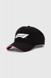 Cumpara ieftin Puma șapcă F1 culoarea negru, cu imprimeu, 025409 25409