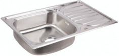 Chiuveta Inox cu Picurator pentru Blat XL-829 / lxLxH[mm]: 765x440x170; Tip: Stanga foto