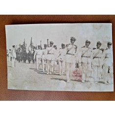 Fotografie parada militara, prim plan Carol al II-lea