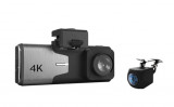 Camera Auto Dubla 4K ,Senzori Video Sony IMX415,2K/Full HD fata/spate,GPS,WiFi, Double, Wide