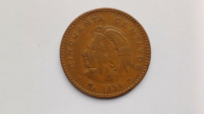 Mexic -50 Centavos 1956
