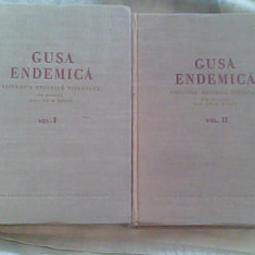 Gusa endemica I-II-cercetari monografice,clinice si experimentale-Acad.St.Milcu