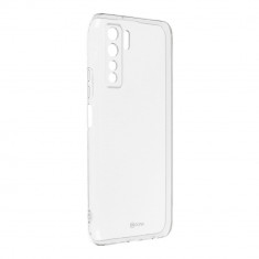 Husa Clasica din Silicon &amp;quot;Roar&amp;quot; pentru Huawei P40 Lite 5G, Transparent foto