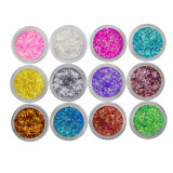 Cumpara ieftin Decor pentru unghii, bete, set 12 culori, Global Fashion