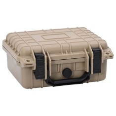 vidaXL Carcasă Dura Nisipiu 27 x 24.5 x 12.5 cm Polipropilenă și ABS 42008111
