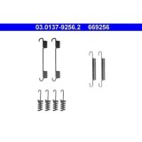 Set accesorii reparatie saboti frana mana Ate 03013792562, parte montare : punte spate