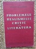 Problemele realismului critic in literatura Horia Deleanu