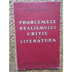 Problemele realismului critic in literatura Horia Deleanu