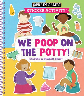 Brain Games - Sticker Activity - We Poop on the Potty!: Includes a Reward Chart foto