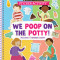 Brain Games - Sticker Activity - We Poop on the Potty!: Includes a Reward Chart