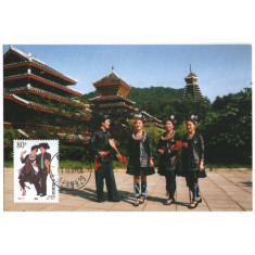 China 1999 - Grupuri etnice, CarteMaxima 21