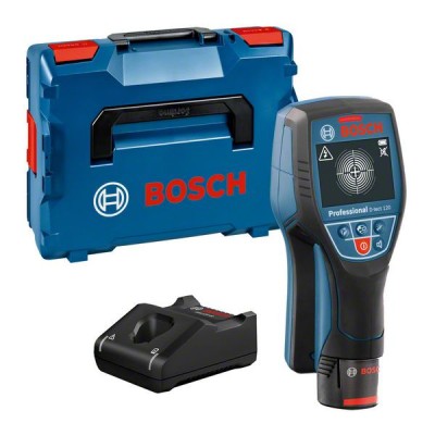 Bosch D-Tect 120 Detector, 120mm + 1 x Acumulator GBA 12V 2.0Ah + Incarcator rapid GAL 12V-40 Professional + L-Boxx 136 ProAdvanced PowerfulTools foto