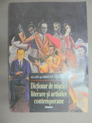 DICTIONAR DE MISCARI LITERARE SI ARTISTICE CONTEMPORANE 2001 foto