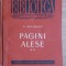 G. Ibraileanu Pagini alese doar vol 2 ESPLA 1957