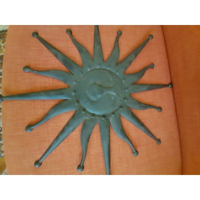 Soare din metal antik brown SE 102 foto