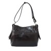 Geanta dama piele naturala vachetta maro P160B, 33x27cm, fabricata in Italia