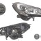 Far Opel Corsa E, 11.2014-, fata, Dreapta, cu LED daytime running light; H7+H7+PSY24W; electric; cu motor;