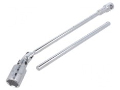 Cheie tubulară articulată HEX 19mm oțel crom-vanadium
