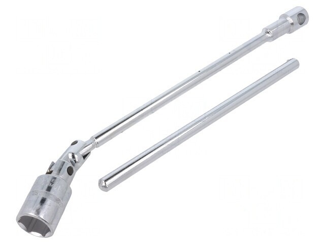 Cheie tubulară articulată HEX 19mm oțel crom-vanadium