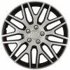 Set capace roti auto Cridem Dakar NC 4buc - Argintiu/Negru - 16&#039;&#039; Garage AutoRide
