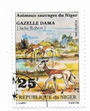 Niger - Animale salbatice, 1981 - 25 Fr, obliterat