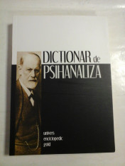 DICTIONAR DE PSIHANALIZA - ROLAND CHEMAMA foto