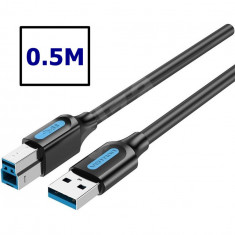 Cablu VENTION USB 3.0 A Tata la B Tata-Lungime 0.5 Metri