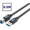 Cablu VENTION USB 3.0 A Tata la B Tata-Lungime 0.5 Metri