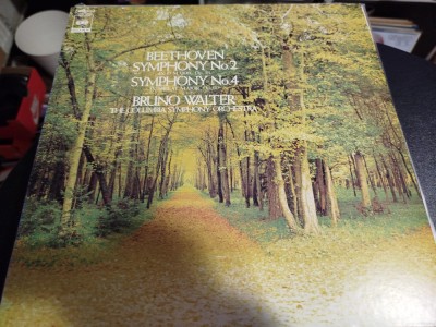Vinil LP &amp;quot;Japan Press&amp;quot; Beethoven &amp;ndash; Symphony no.2 ; Symphony no.4 (EX) foto