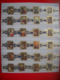 HOPCT LOT NR 120 PICTURA OLANDEZA -INTERIOARE- -24 BUC-ETICHETE VECHI DE TRABUCURI/ CIGARS LABELS -COLECTIE DE LUX-