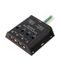 Convertor nivel semnale audio 40W Intrare cabluri iesire 4x RCA aurit 4CARMEDIA