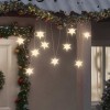 VidaXL Lumină de Crăciun 10 LED-uri alb 10 cm 356203